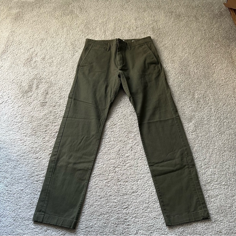 Olive Green Chinos